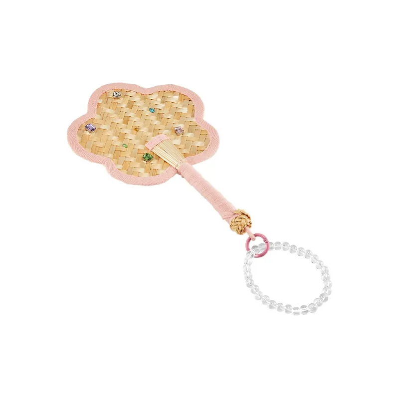 Pleasant Language Wheat Straw Fan-9