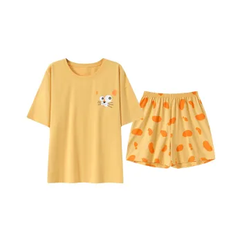 FENTENGCARE Pajama Set Women's Sunflower