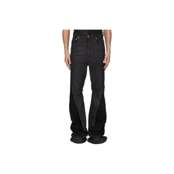 Rick Owens DRKSHDW Jeans Men Black Wax