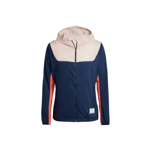 Adidas New York City FC FW24 Jacket Men's Red Brown Blue