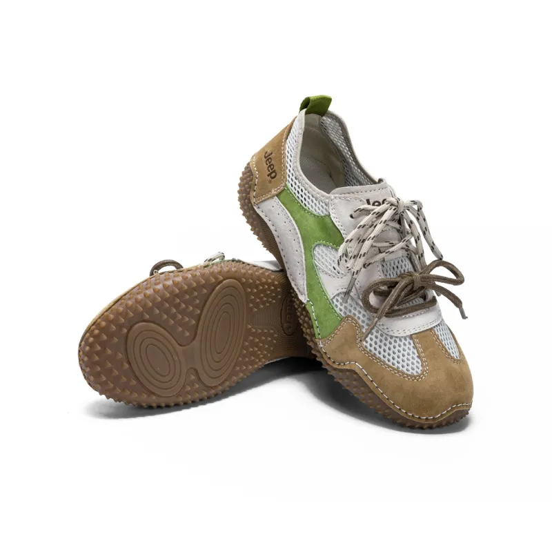 Jeep Breathable And Lightweight Low Top Casual Shoes Women's-3