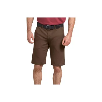 Dickies FLEX Regular Fit Duck Carpenter Shorts 11 Cargo Shorts Men's Brown