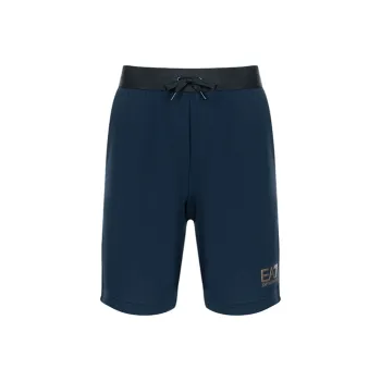 EMPORIO ARMANI EA7 SS21 Casual Shorts Men's Navy Blue