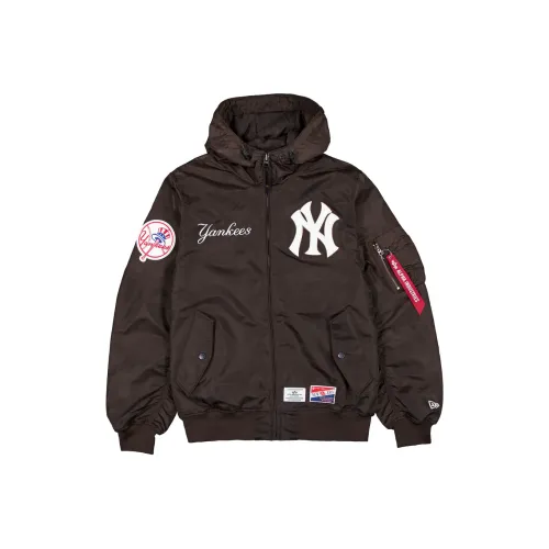 New Era x Alpha Industries FW24 Jacket Unisex Brown