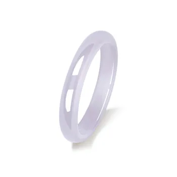 Kowloonko Glass Cat Eye Bangles Women's