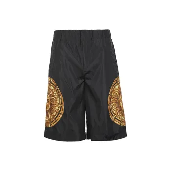 VERSACE JEANS COUTURE Casual Shorts Men Black
