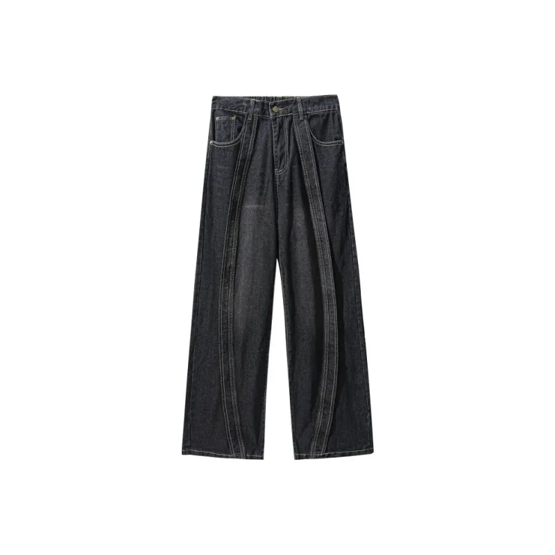 Warrior Huichao Riding The Wind Collection Jeans Unisex-3