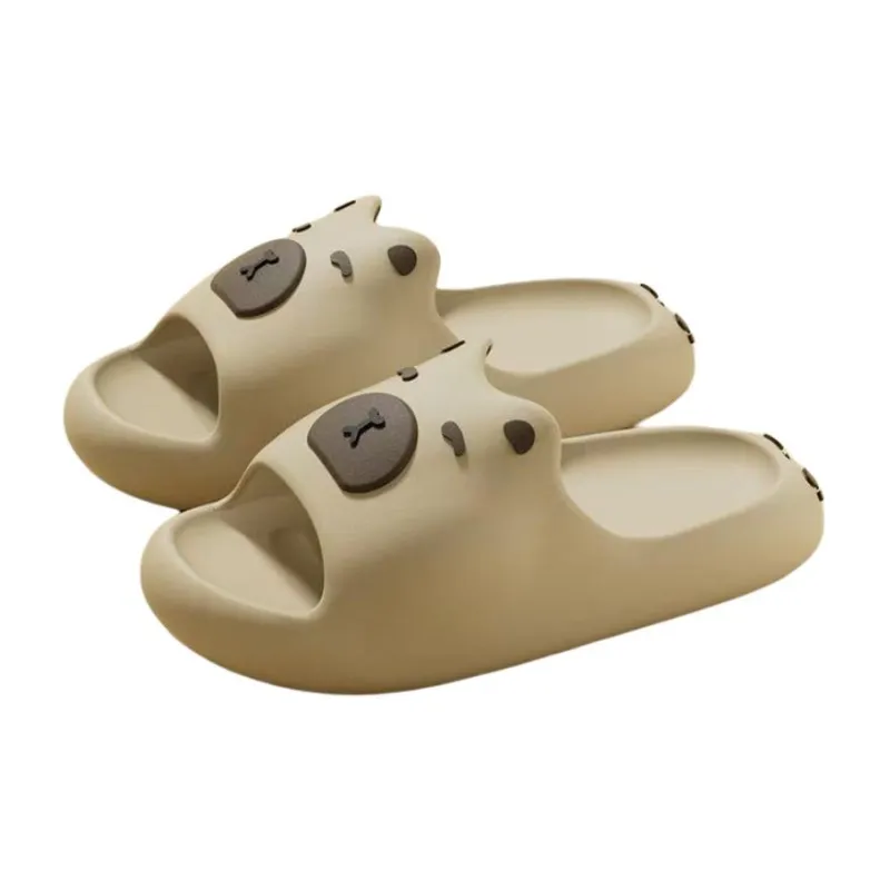 Beerus Home Slippers Milk Tea Brown-3