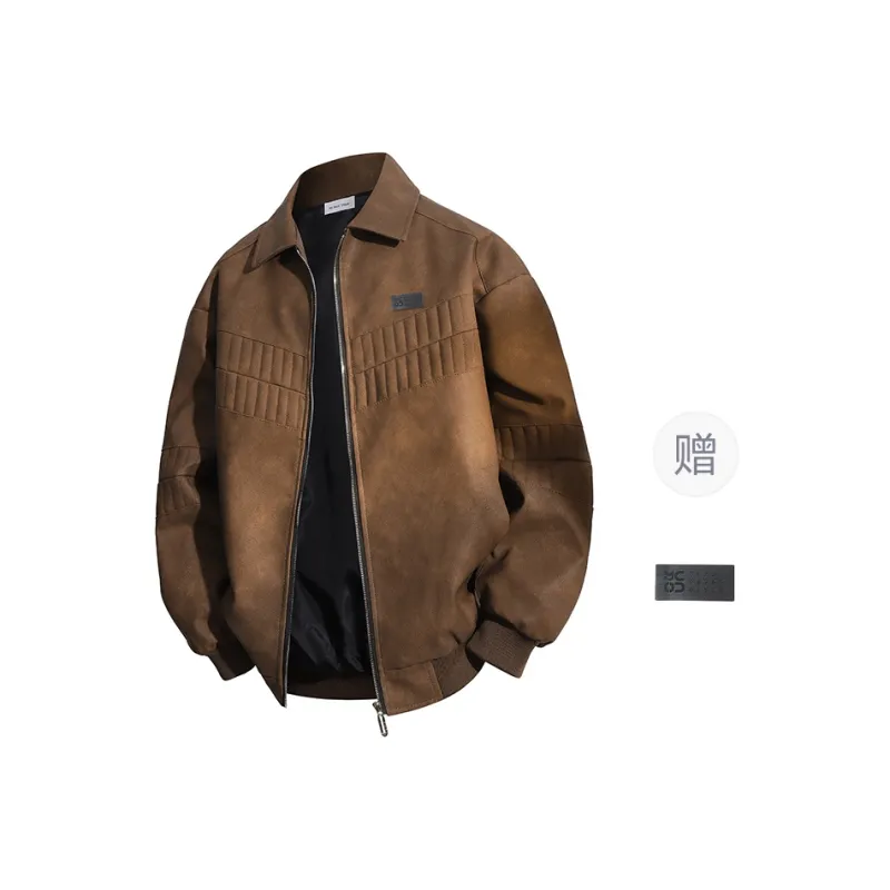 YOSICIL Leather Jacket Unisex Moss Green-4