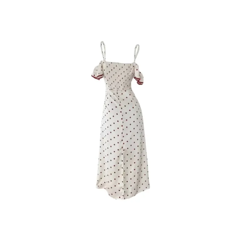 YGPRW Slip Dress Women's Polka Dot-1