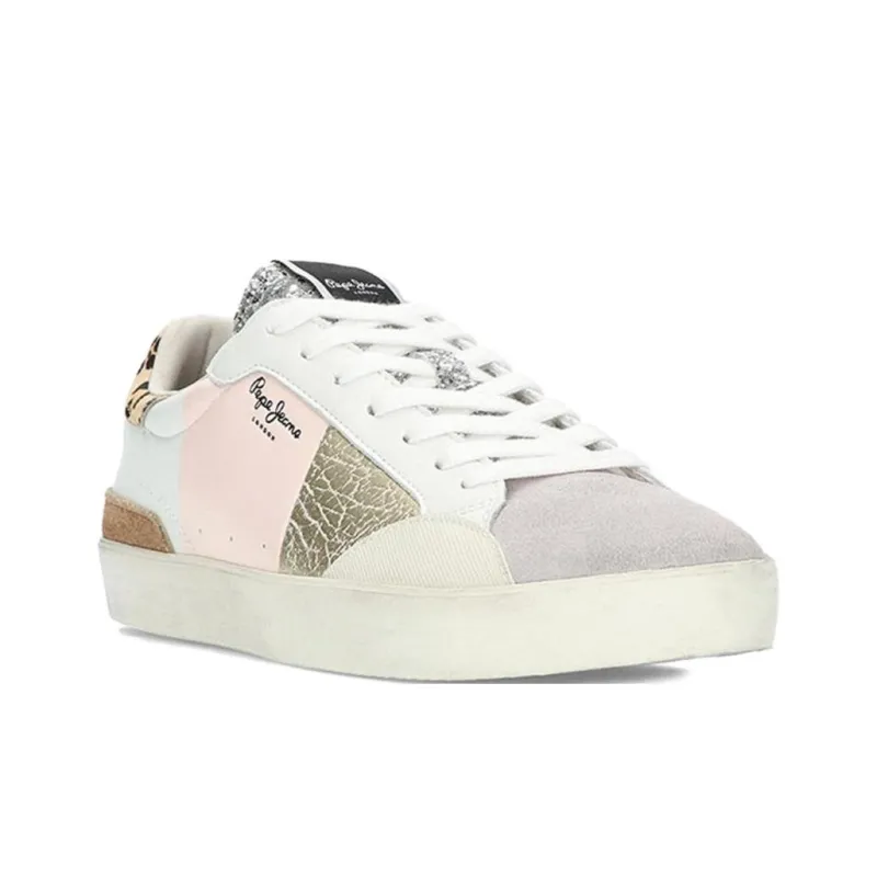Pepe Jeans Zapatillas Low Top Skateboard Shoes Women's White-2