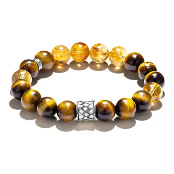 Jodie&Kevin Citrine Bracelets Men's