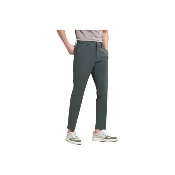 SAINT ANGELO Casual Pants Men's Dark Gray Green