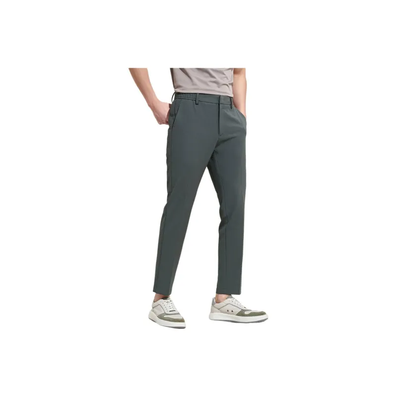 SAINT ANGELO Casual Pants Men's Dark Gray Green-0