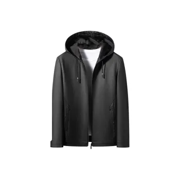 PIERRE CARDIN Leather Jacket Men's