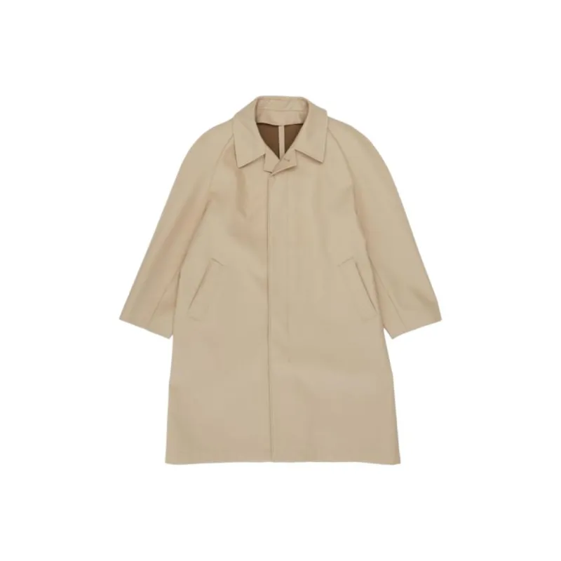 Lemaire Button Fastened Straight Hem Midi Coat-0