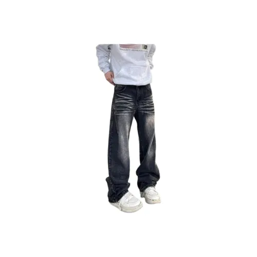 IJRJ Jeans Unisex Gray