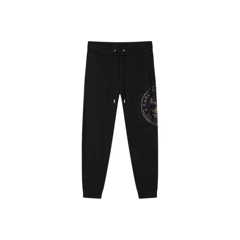 KARL LAGERFELD FW24 Casual Pants Men's Black-0