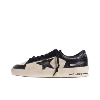 Golden Goose Low Top Skateboard Shoes Men's Black