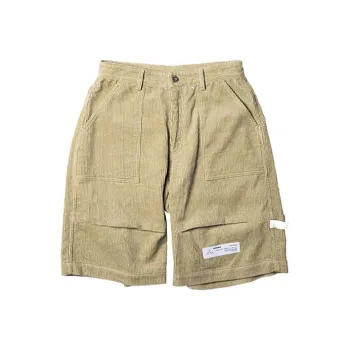 ROARINGWILD Loose Fit Shorts Unisex Khaki