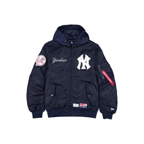 New Era x Alpha Industries FW24 Jacket Unisex Navy Blue