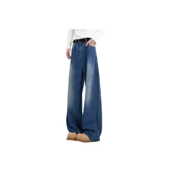 Love Monster Jeans Unisex Vintage Blue