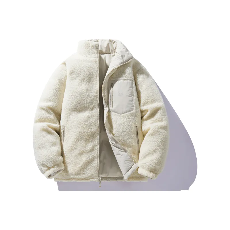 ZMOH Sherpa Puffer Jacket Unisex Couple's-6
