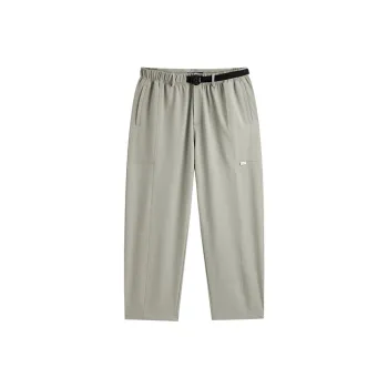 PEACEBIRD MEN Casual Pants Men Gray Green 1 Straight Fit