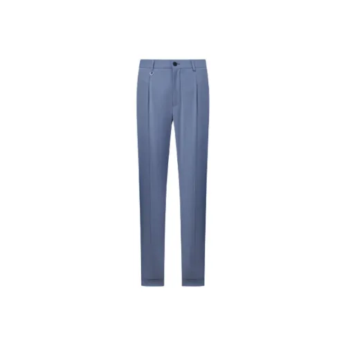 SAINT ANGELO Suit Trouser Men's Curtain Blue