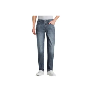 LESS IS MORE SS25 Jeans Men's Dark Denim Blue