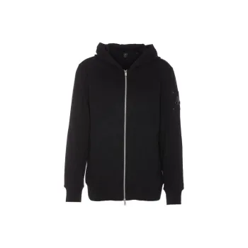Moose Knuckles Zip Up Hooded Jacket