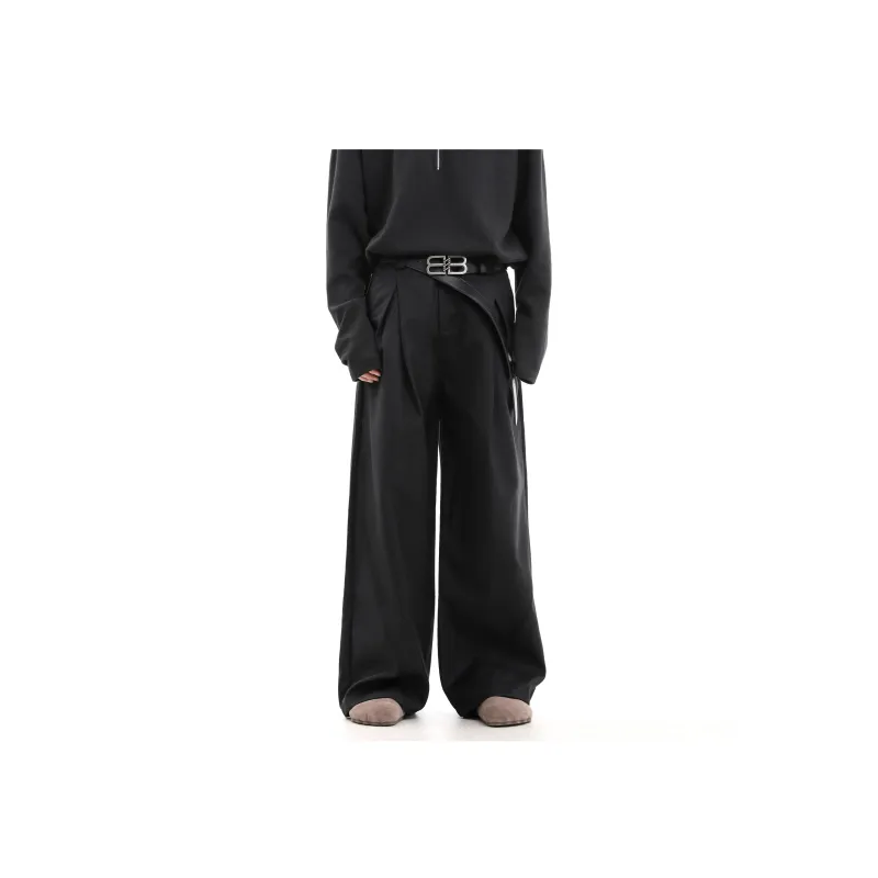 TREND ST Casual Pants Unisex Black-0