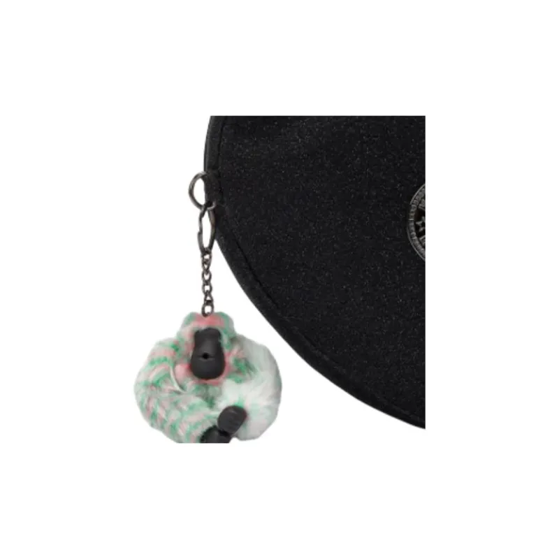 Kipling Fabric Backpack Mini Women's Black-3