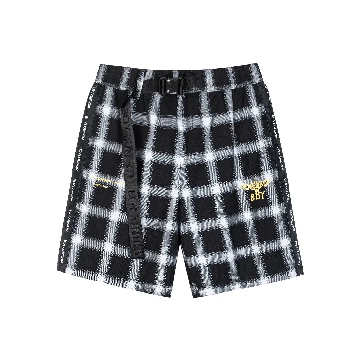 Boy London SS21 Fitted Shorts Unisex Black-0
