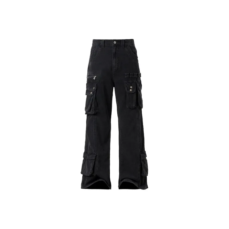 CATSSTAC Casual Pants Unisex Black-0