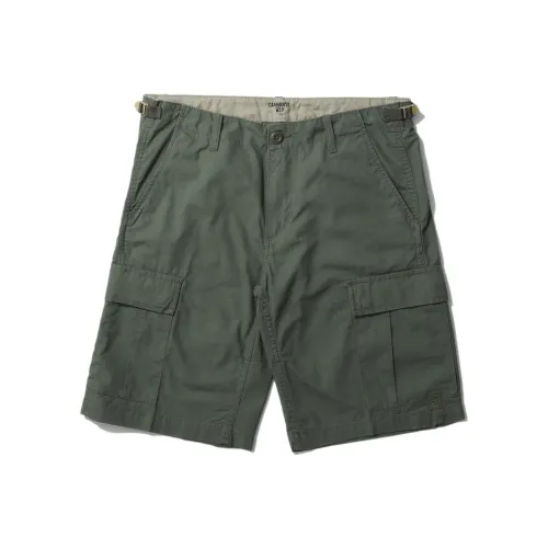 Relaxed Flare Jean in Mid Blue wash Army Green