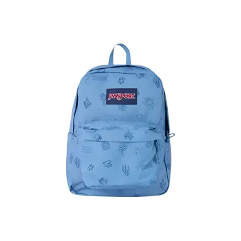 JanSport Polyester Backpack Medium Size Unisex Underwater World Blue