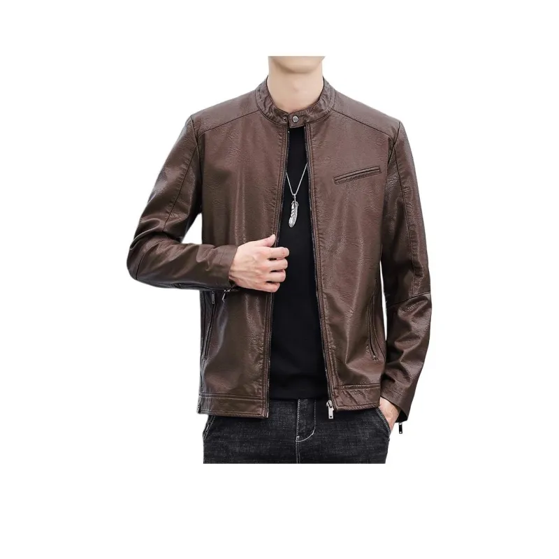 PIERRE CARDIN Leather Jacket Men's-7