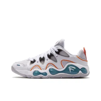 FILA FUSION VERTICAL Cracked Shoes Low Top Vintage Basketball Shoes Men's White Gray