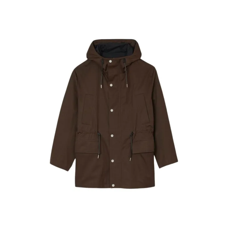 Sandro Drawstring waist Hooded Jacket-0