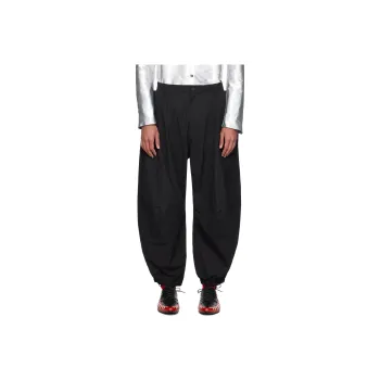 WALTER VAN BEIRENDONCK Cargo Pants Men's Black