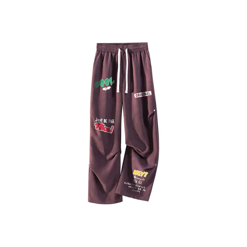 Qnxeey Casual Pants Unisex-27