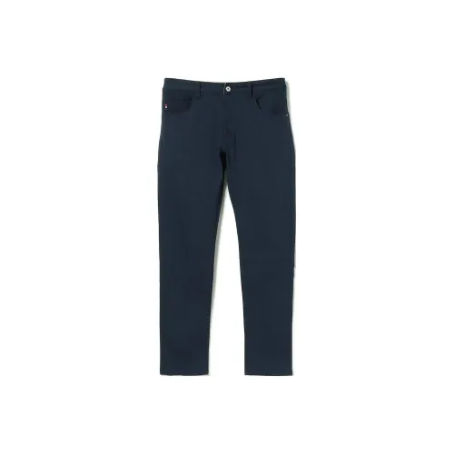 Beams Casual Pants Men Marine Blue