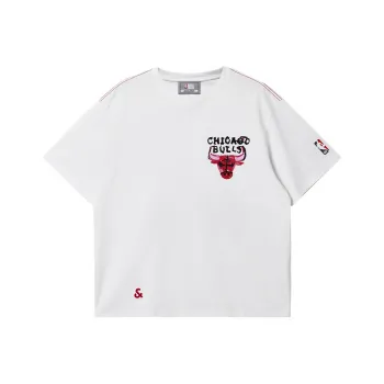 JACK JONES· Jack&Jones X Bulls Nba T Shirt Men's A06 Raw White