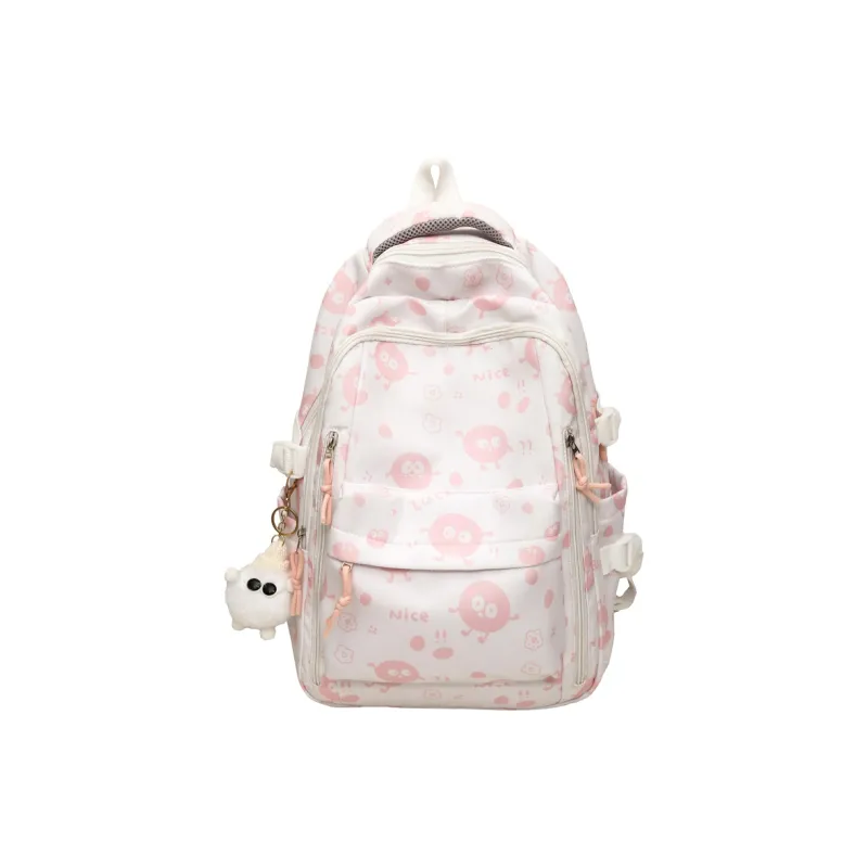 H YXIANG Nylon Backpack Regular Unisex Multicolor-5