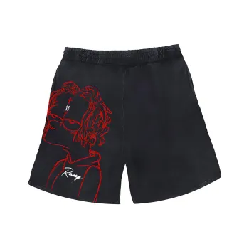 Revenge X Trippie Redd Collection Casual Shorts Unisex Black