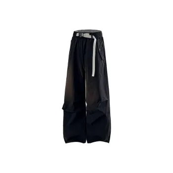 ALI THE FOX Cargo Pants Unisex Black