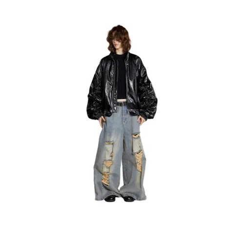 CasseSango Leather Jacket Unisex Black