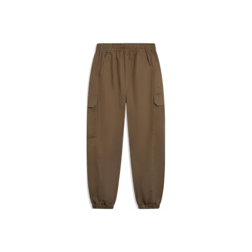 LiNing Sports Fashion Collection Casual Pants Men's Teak Brown