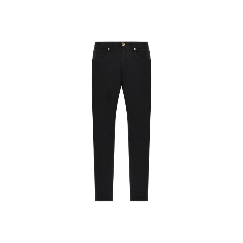 VERSACE Medusa Head Motif Slim Fit Jeans-0